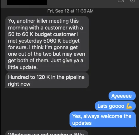 $251K dashboard screenshot