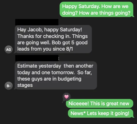 5 qualified leads screenshot